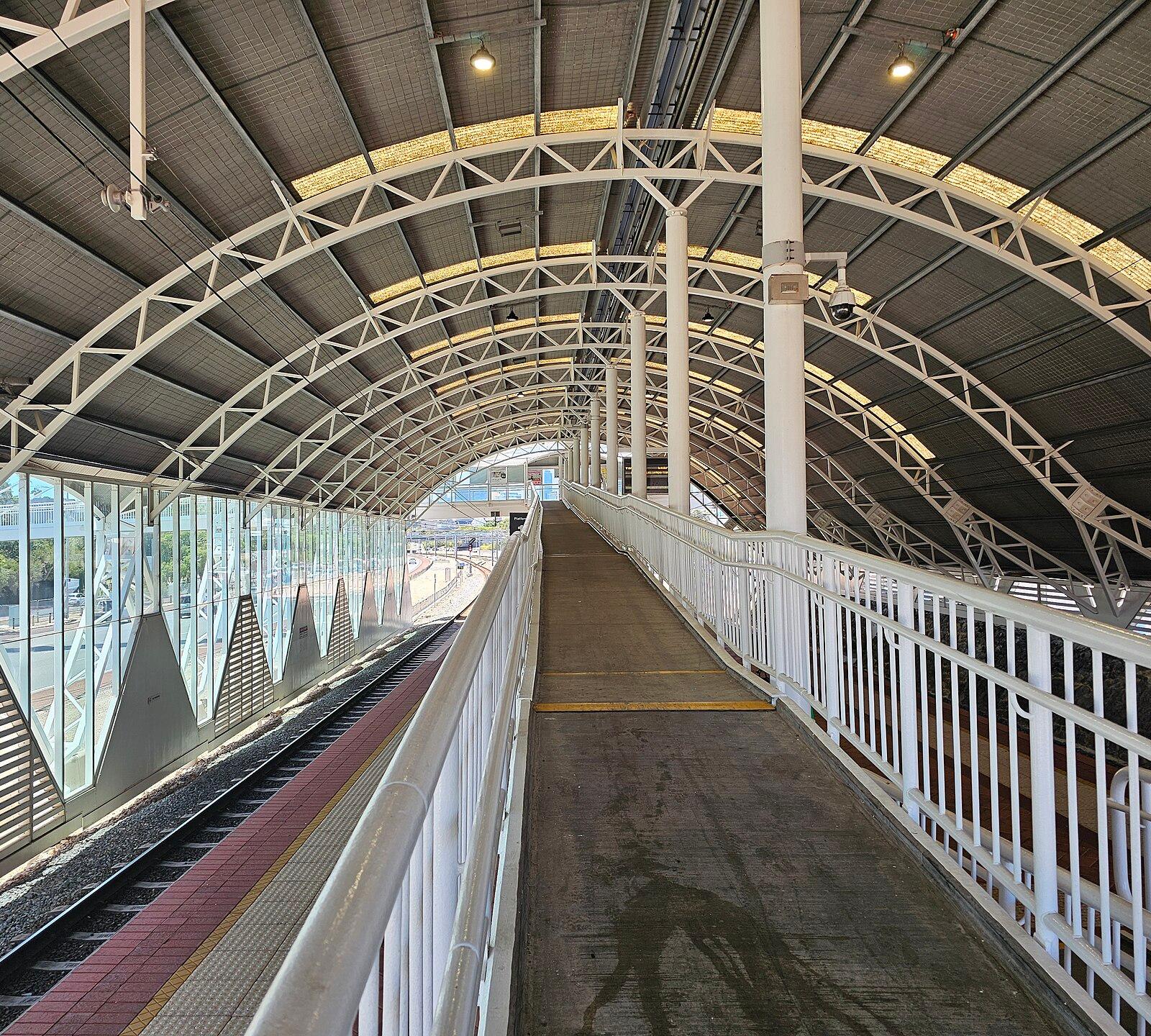 Leederville station ramp 3